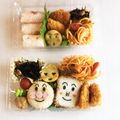 ちょこまる子's cooksnap of when they made キャラ弁*しょくぱんまんおにぎり.