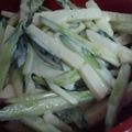 珍味佳肴's cooksnap of when they made 長いもとキュウリのピリッとマヨサラダ.