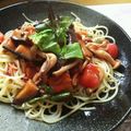 コリラックマK's cooksnap of when they made トマト・ピーマン・なす☆冷製パスタ.