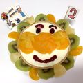 新米まま♪'s cooksnap of when they made アンパンマンケーキ★バースデーケーキ　.