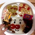 新米まま♪'s cooksnap of when they made ★にこにこアンパンマンプレート★.