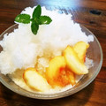 chotako's cooksnap of when they made 桃でかき氷シロップ風.