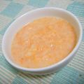 サオリ's cooksnap of when they made 離乳食　とろとろお粥のニンジンソース.