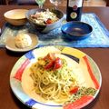 midonta's cooksnap of when they made トマトとアボカドの冷製パスタ♪.