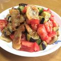 ∞ちぷ子∞'s cooksnap of when they made 彩り野菜とカリカリ豚肉の冷製さっぱり和え.