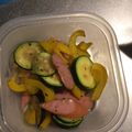 そばのすけ's cooksnap of when they made ズッキーニとパプリカのソテー.