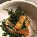 そばのすけ's cooksnap of when they made おかひじき炒め.