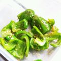 よしみるく's cooksnap of when they made 簡単！ピーマンの炒めびたし.