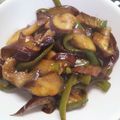 chie32's cooksnap of when they made 茄子だけなのにウマウマ♪甘辛カレー炒め.