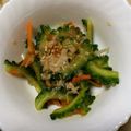 りんのパパです's cooksnap of when they made ゴーヤの酢しょうゆ和え.
