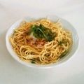 あたた〜（＾＾；'s cooksnap of when they made 冷たい夏パスタ～ツナおろしパスタ.