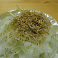 ノンノリノ's cooksnap of when they made ★新たまねぎとジャコのサラダ★.