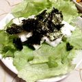 エルルン's cooksnap of when they made わさび醤油が決め手♡長芋とレタスのサラダ.
