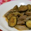 mmameco's cooksnap of when they made 豚肉となすのケチャバター炒め.
