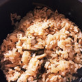 ひなぶぅー's cooksnap of when they made きのこと豚肉の炊き込み和風ピラフ♪.