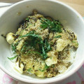 クックTHFG59☆'s cooksnap of when they made 塩昆布とクリームチーズのとろとろ玉子丼.