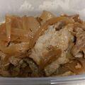 町屋智与子's cooksnap of when they made ☆玉ねぎも一緒に☆豚の生姜焼き☆.