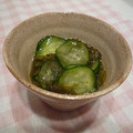ＷａＴヒロコロ's cooksnap of when they made きゅうりのメカブ和え.