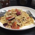 ぽぬぅ's cooksnap of when they made アボカドとマグロの冷製パスタ　わさび醤油.