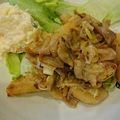 emigon31's cooksnap of when they made 豚肉と山芋のポン酢マヨ炒め.