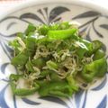 ふみぽよ✿'s cooksnap of when they made ピーマンのじゃこ炒め.