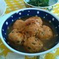 tapioka18's cooksnap of when they made ✿キムチと葱の肉団子✿.