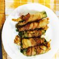 キティ1号's cooksnap of when they made アスパラとニンジンの甘辛肉巻き.