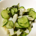 datian's cooksnap of when they made 笹かまときゅうりの酢の物.