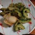 Mizuho1990's cooksnap of when they made ゴーヤとホタテのマヨ炒め.