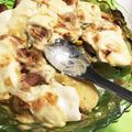 まきんりい's cooksnap of when they made ほうれん草と豆腐の海鮮みそマヨグラタン☆.