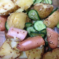 砂川です's cooksnap of when they made 新じゃがとソーセージ☆粒マスタード炒め.
