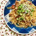 ふたごゆき's cooksnap of when they made 豚キムチーズパスタ♡イタリア〜ン.
