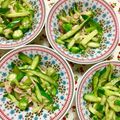 ふたごゆき's cooksnap of when they made オクラとキュウリとシーチキンの和え物.