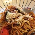シングルアイシャドウ's cooksnap of when they made 簡単美味♪ケチャ&オイスターナポリタン♡.