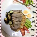 あおぽぽぽん's cooksnap of when they made 絶品☆ガーリックステーキピラフ.