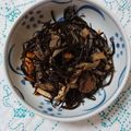 イチゴ、イチゴ。's cooksnap of when they made 梅でさっぱり！ひじきの煮物.