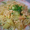 ぱうぱうきっちん's cooksnap of when they made なす天スパゲティ.