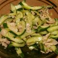 クックTXEBE1☆'s cooksnap of when they made キュウリと挽肉の中華ドレッシング炒め.