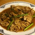 ボブナナ's cooksnap of when they made 簡単♪豚肉とアスパラのオイスター炒め.