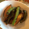 sachinchan's cooksnap of when they made 南瓜とシシトウの炒め煮.