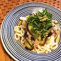 COCOママ★'s cooksnap of when they made ぶっかけうどん〜豚バラと茄子のめんつゆで.