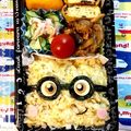 しゅうゆうけいはる母's cooksnap of when they made ゆで卵ミニオン＊﻿キャラ弁＊運動会＊遠足.