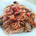 はにーくろーばー's cooksnap of when they made 余ったミネストローネでリメイクパスタ.
