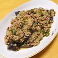 ドルフィンサーモン's cooksnap of when they made なすとピーマンの肉味噌そぼろあん炒め.