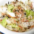 AAES2005's cooksnap of when they made 梅としらすの菜っ葉のチャーハン.