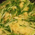 ALICETY's cooksnap of when they made 【超簡単】水菜とお揚げのあったかお浸し.