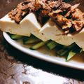 さゆゆゆこ's cooksnap of when they made さんま缶ときゅうりで☆生姜をきかせた冷奴.