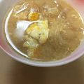 ♪ひのひの♪'s cooksnap of when they made ゴーヤーとお豆腐☆卵とじお味噌汁.