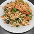 marimottin's cooksnap of when they made 胸肉と小松菜のマヨコチュ和え♪.