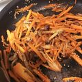 なるー156's cooksnap of when they made 簡単☆にんじんのきんぴら.